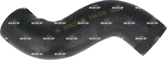 NRF 166318 - PRZEWÓD INTERCOOLERA DB