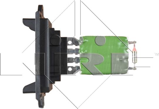 NRF 342050 — Opornik, wentylator wewnętrzny