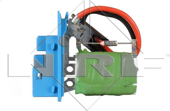 NRF 342036 - REZYSTOR DMUCHAWY OPEL VECTRA B