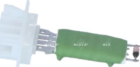 NRF 342031 — Opornik, wentylator wewnętrzny
