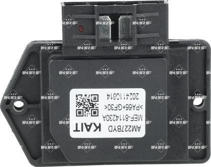 NRF 342167 - REZYSTOR DMUCHAWY BYD DOLPHIN 23-