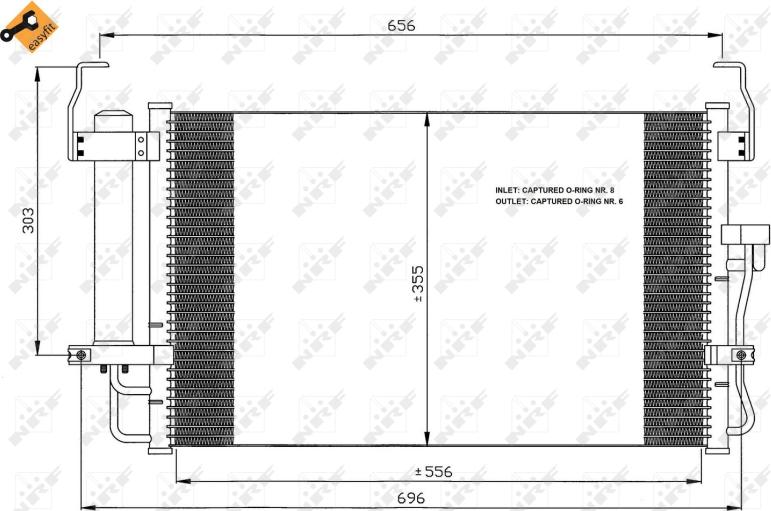 NRF  35474 — Skraplacz, klimatyzacja