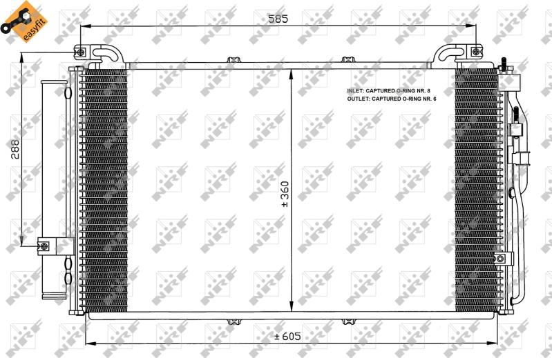 NRF  35477 — Skraplacz, klimatyzacja