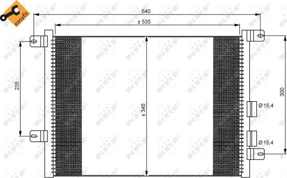 NRF 35590 — Skraplacz, klimatyzacja