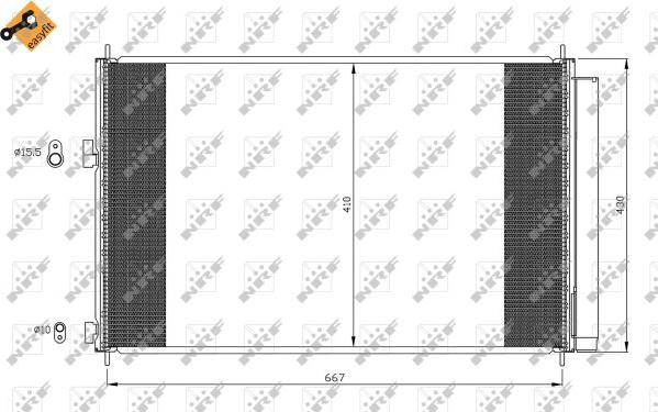 NRF 35641 — Skraplacz, klimatyzacja