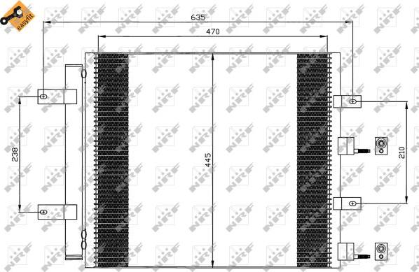 NRF 35604 — Skraplacz, klimatyzacja