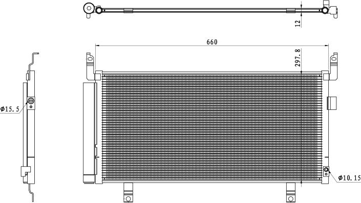 NRF 350468 — Skraplacz, klimatyzacja