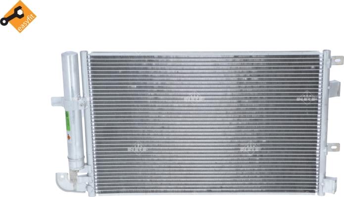 NRF 350345 - SKRAPLACZ KLIMATYZACJI JAGUAR XF 09-