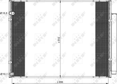 NRF 35857 — Skraplacz, klimatyzacja