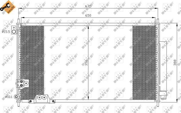 NRF 35740 — Skraplacz, klimatyzacja