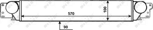 NRF 309087 — Chłodnica powietrza doładowującego