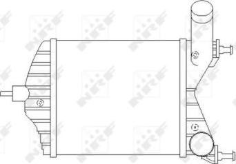 NRF 30862 - INTERCOOLER FIAT PUNTO-IDEA 1.3JTD
