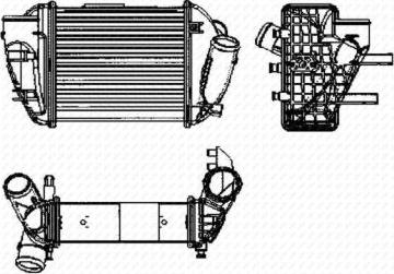 NRF 30755 - INTERCOOLER VW A4 2.5TDI 00- LEWY