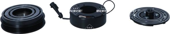 NRF 380066 - SPRZĘGŁO KOMPRESORA KLIMATYZACJI FIAT DUCATO 06->