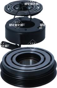 NRF 380066 - SPRZĘGŁO KOMPRESORA KLIMATYZACJI FIAT DUCATO 06->
