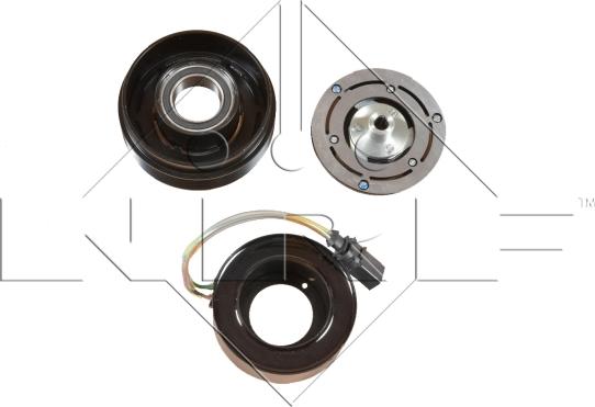 NRF 380014 - SPRZĘGŁO KOMPRESORA KLIMATYZACJI SANDEN SD7V16 6PK-120MM 12V VW GOLF  98-
