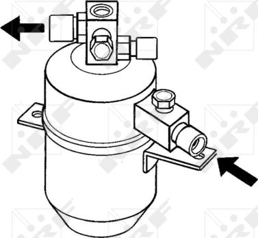 NRF 33067 - OSUSZACZ KLIMATYZACJI DB