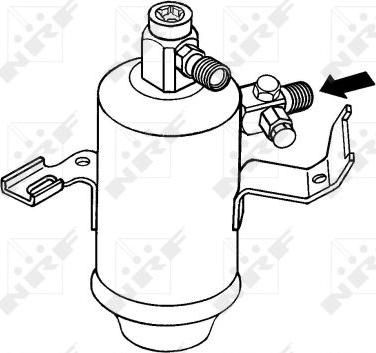NRF 33026 - OSUSZACZ KLIMATYZACJI DB W124