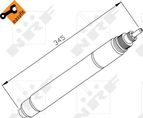 NRF 33194 — Osuszacz, klimatyzacja