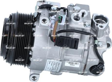 NRF 320242 - KOMPRESOR KLIMATYZACJI MERCEDES ML-SERIES 12-