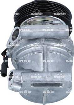 NRF 320237 - KOMPRESOR KLIMATYZACJI DACIA DUSTER 17-