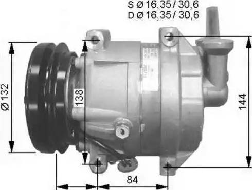 NRF 32325G — Kompresor, klimatyzacja