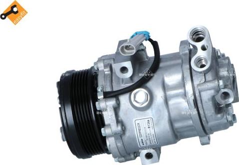 NRF 32232 - KOMPRESOR KLIMATYZACJI OPEL ASTRA G SD6V12