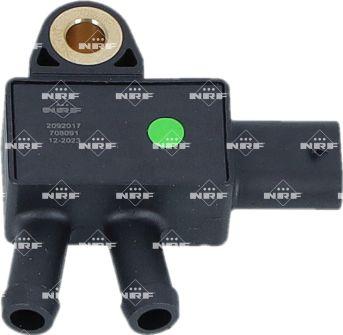 NRF 708091 - CZUJNIK CIŚN. SPALIN DB E-SERIES 2.0D 16-
