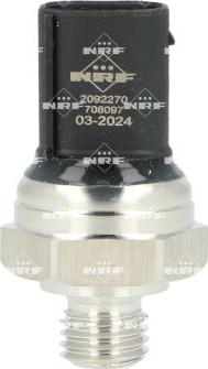 NRF 708097 — Czujnik, ciśnienie spalin