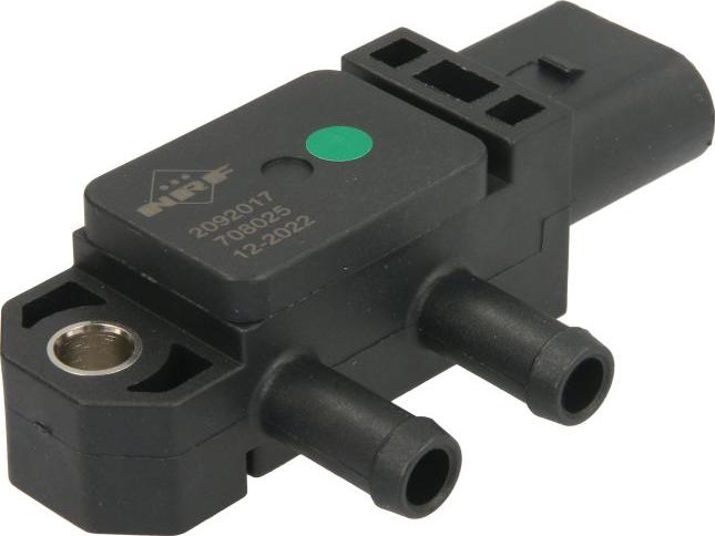 NRF 708025 — Czujnik, ciśnienie spalin