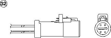 NTK 1695 - Sonda lambda