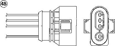 NTK 1620 - Sonda lambda