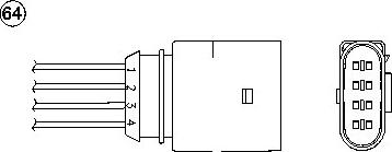 NTK 91967 - Sonda lambda