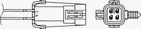 NTK 1862 - Sonda lambda