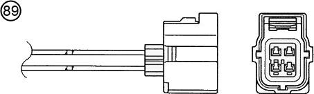 NTK 91674 - SONDA LAMBDA DB C KLASA 180 11- - NOWY INDEKS. OZA864-EE4