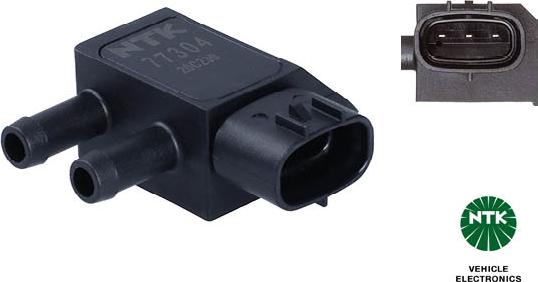 NTK 77304 - CZUJNIK CIŚN. SPALIN KIA CEED 1.4 12-