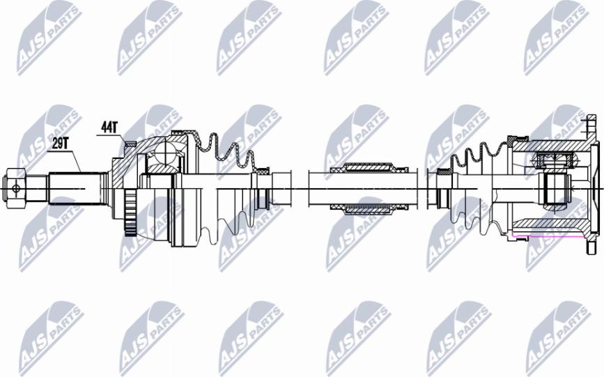 NTY NPW-NS-161 - WAL NAPEDOWY-P-X-TRAIL I 2.0 01-13-P