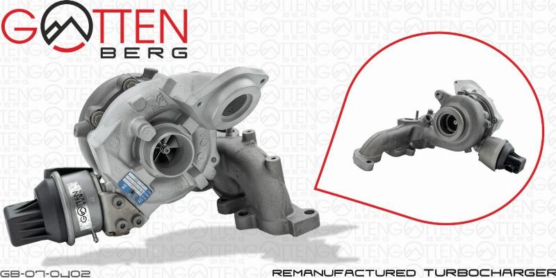 OES PARTS GB-07-0402 — Urządzenie doładowujące, system doładowania