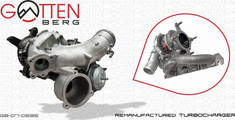 OES PARTS GB-07-0595 — Urządzenie doładowujące, system doładowania