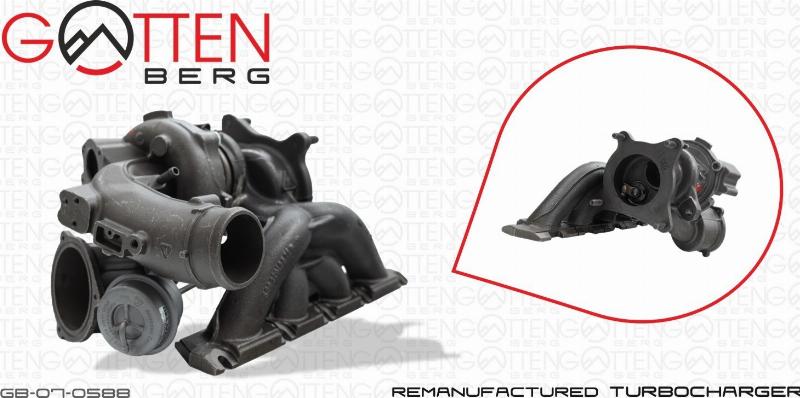 OES PARTS GB-07-0588 — Urządzenie doładowujące, system doładowania