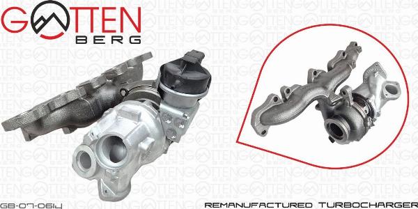 OES PARTS GB-07-0614 — Urządzenie doładowujące, system doładowania