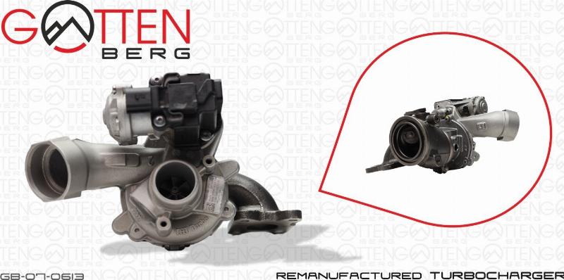 OES PARTS GB-07-0613 — Urządzenie doładowujące, system doładowania