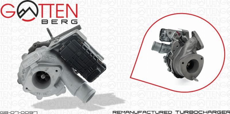 OES PARTS GB-07-0097 — Urządzenie doładowujące, system doładowania