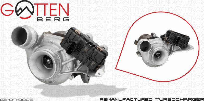 OES PARTS GB-07-0005 — Urządzenie doładowujące, system doładowania