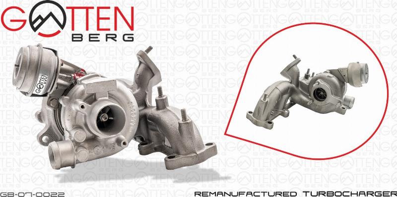 OES PARTS GB-07-0022 — Urządzenie doładowujące, system doładowania