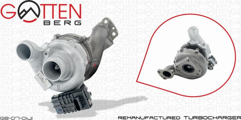 OES PARTS GB-07-0141 — Urządzenie doładowujące, system doładowania