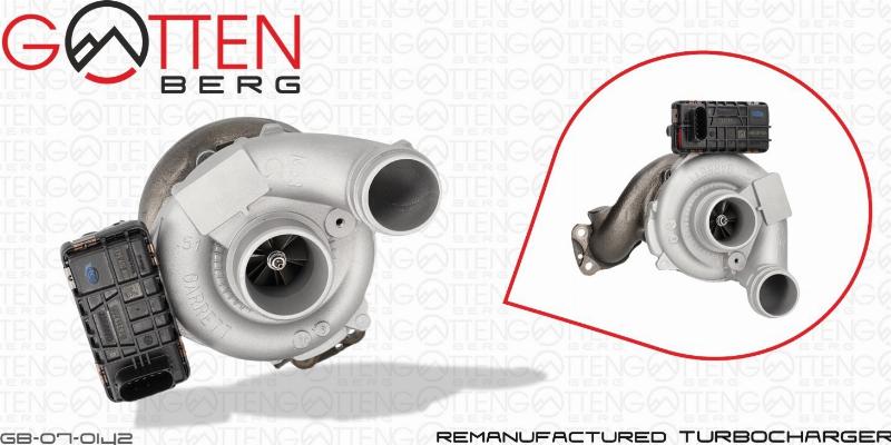 OES PARTS GB-07-0142 — Urządzenie doładowujące, system doładowania