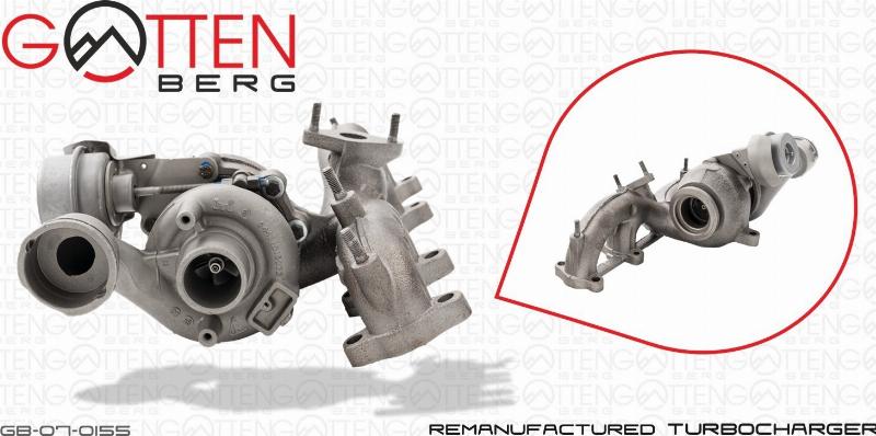 OES PARTS GB-07-0155 — Urządzenie doładowujące, system doładowania