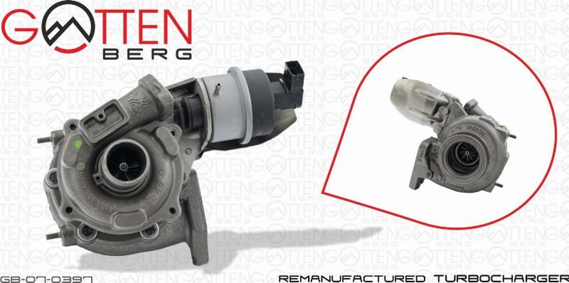 OES PARTS GB-07-0397 — Urządzenie doładowujące, system doładowania
