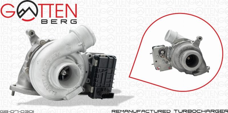OES PARTS GB-07-0301 — Urządzenie doładowujące, system doładowania